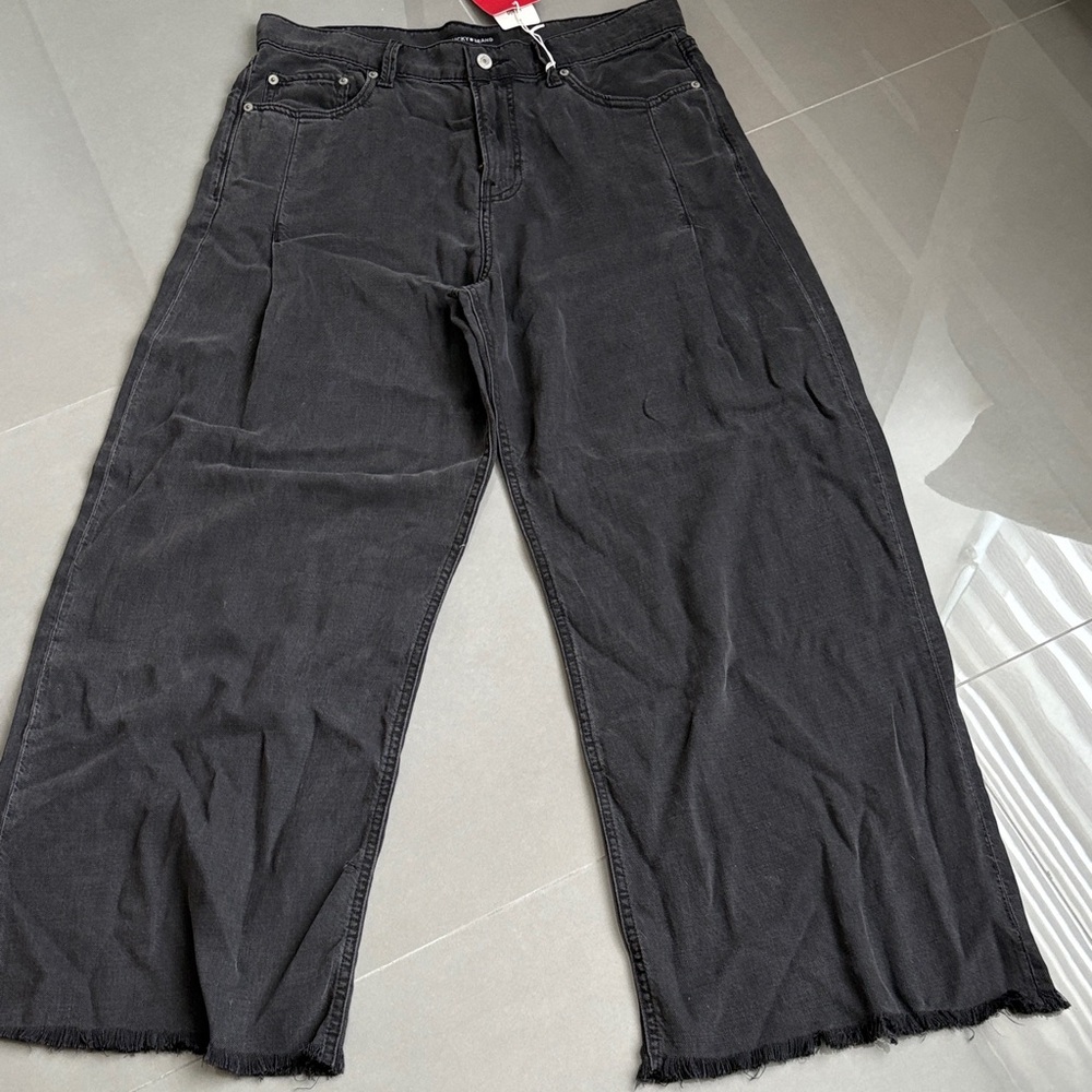 Lucky Brand Black Wide Leg Jeans